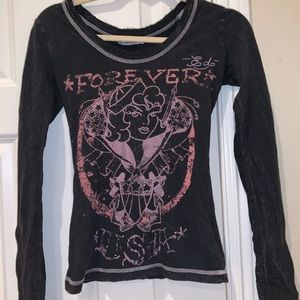 Ed Hardy Graphic Long Sleeve